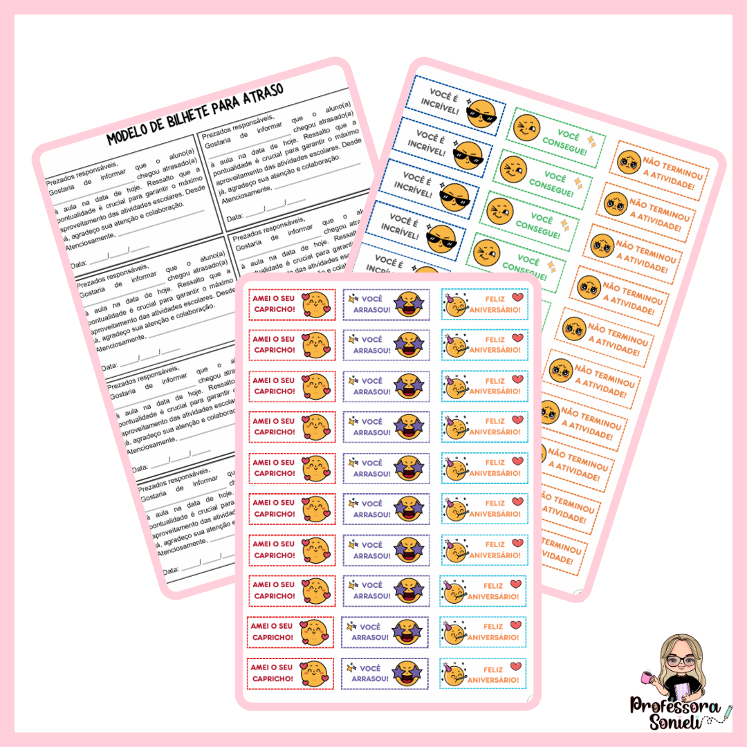 INCENTIVOS E BILHETES