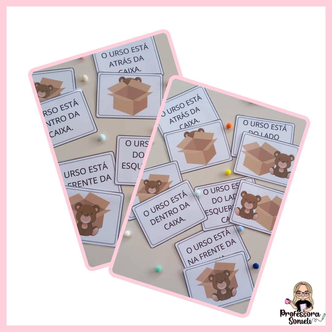 EXPLORANDO A ORIENTAÇÃO ESPACIAL - ONDE ESTÁ O URSO?