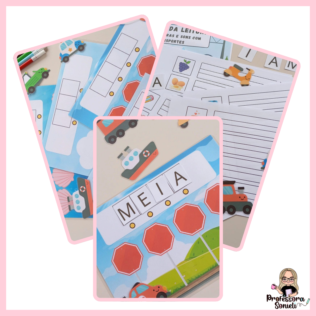 A ROTA DA LEITURA: UNINDO LETRAS E SONS COM MEIOS DE TRANSPORTE