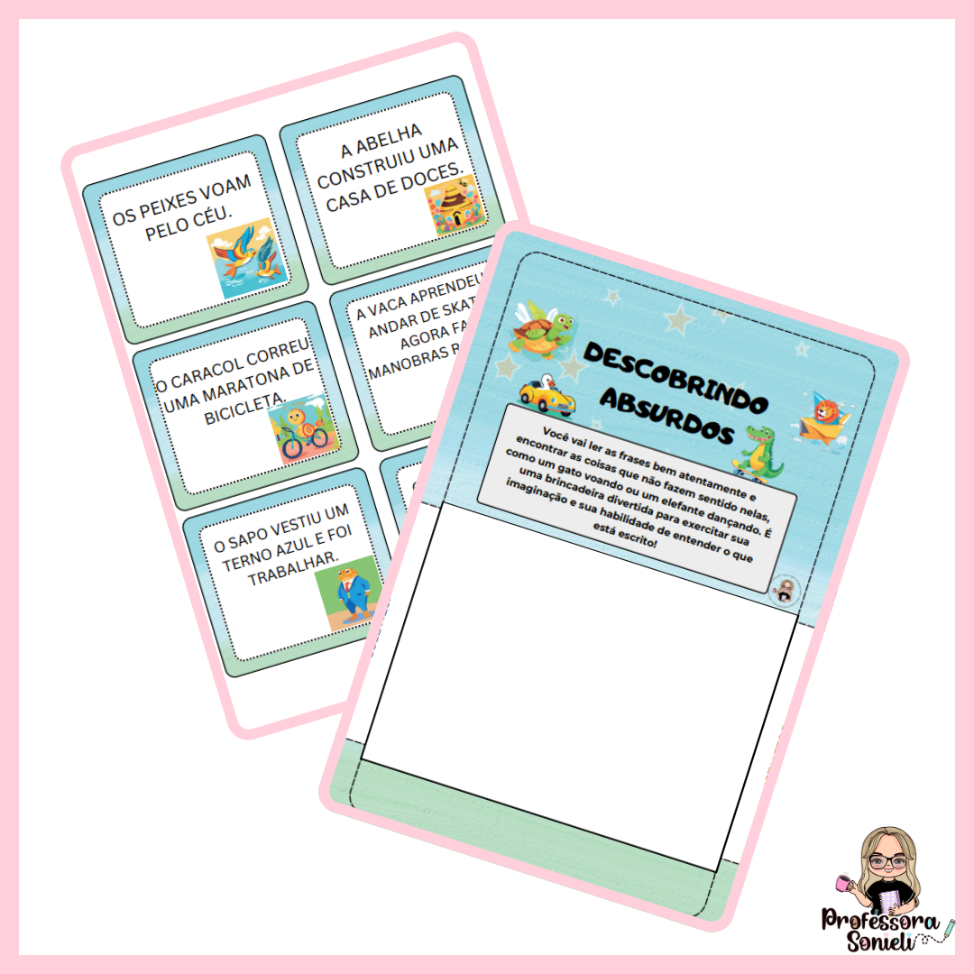 DESCOBRINDO ABSURDOS