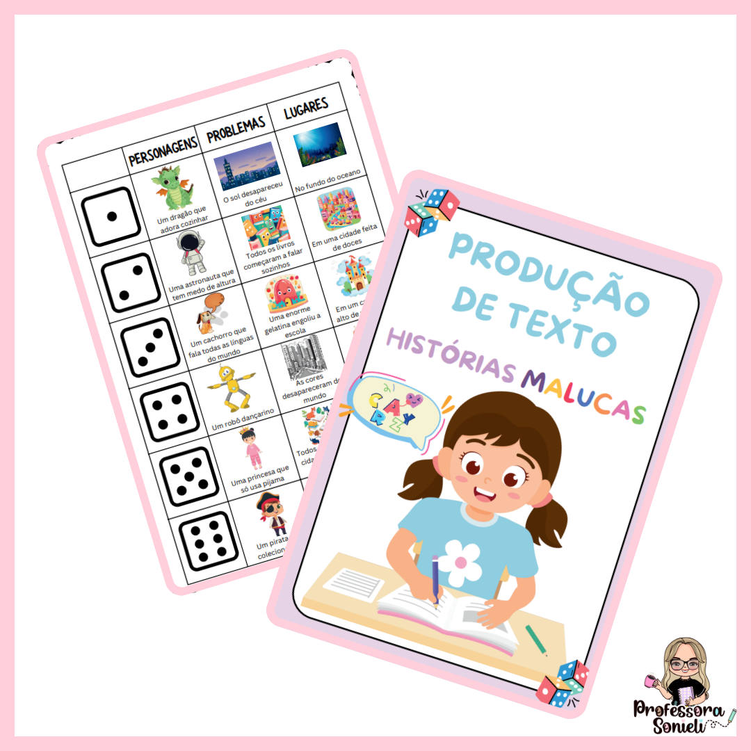 PRODUÇÃO DE TEXTO HISTÓRIAS MALUCAS