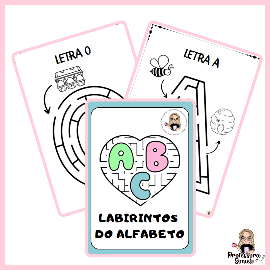 LABIRINTOS DO ALFABETO
