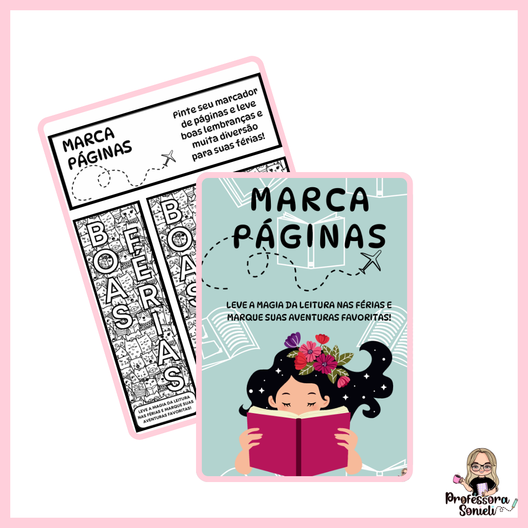 MARCA PÁGINAS - BOAS FÉRIAS