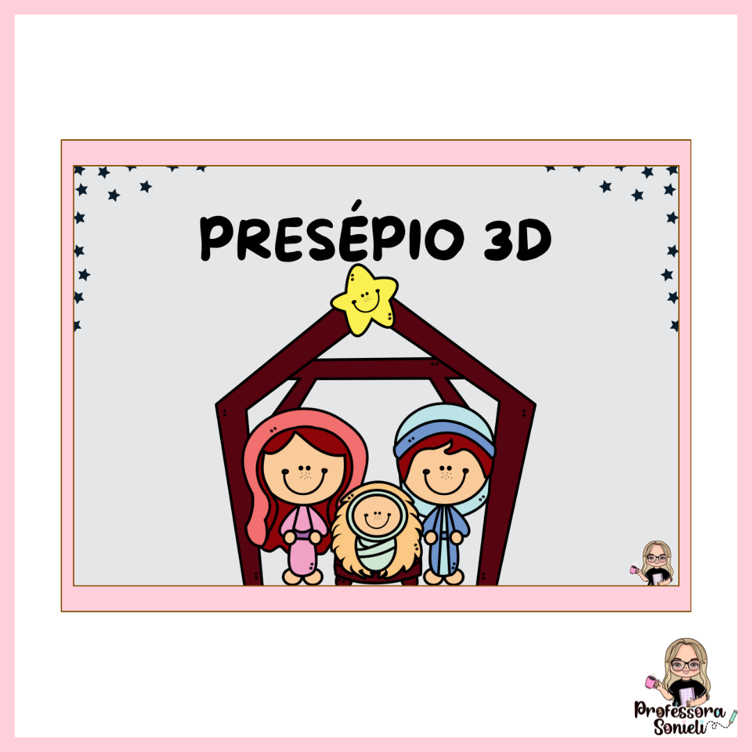 PRESÉPIO 3D