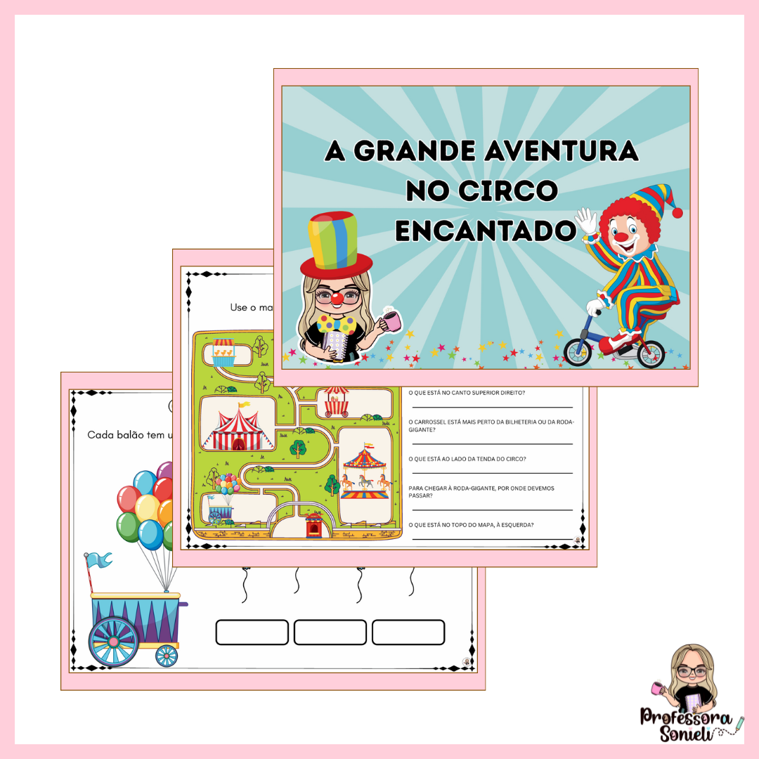 A GRANDE AVENTURA NO CIRCO ENCANTADO