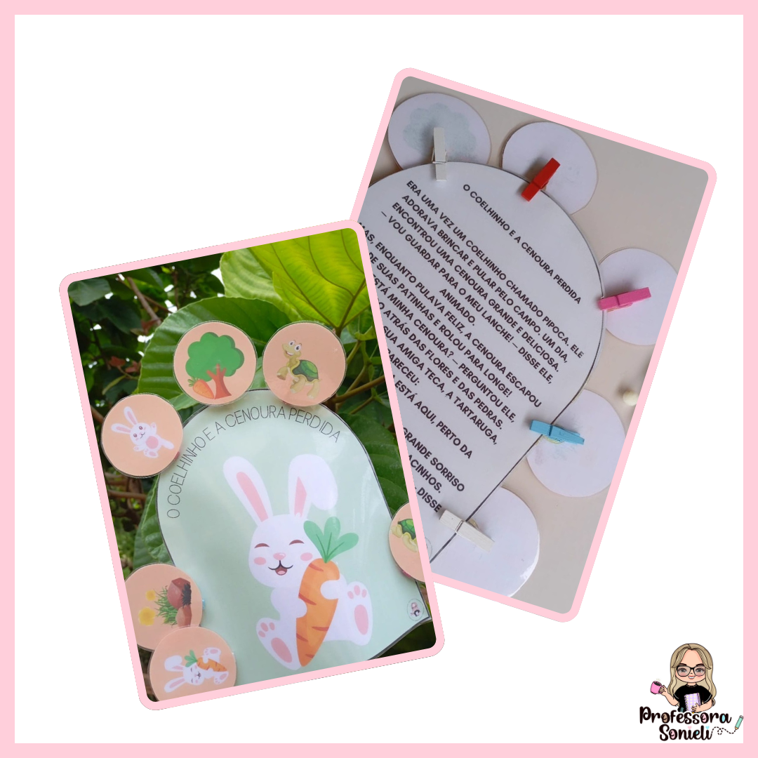 O COELHINHO E A CENOURA PERDIDA