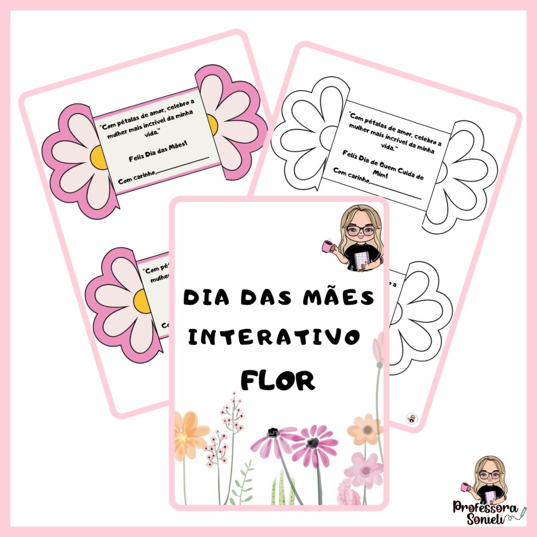 CARTÃO DIA DAS MÃES INTERATIVO