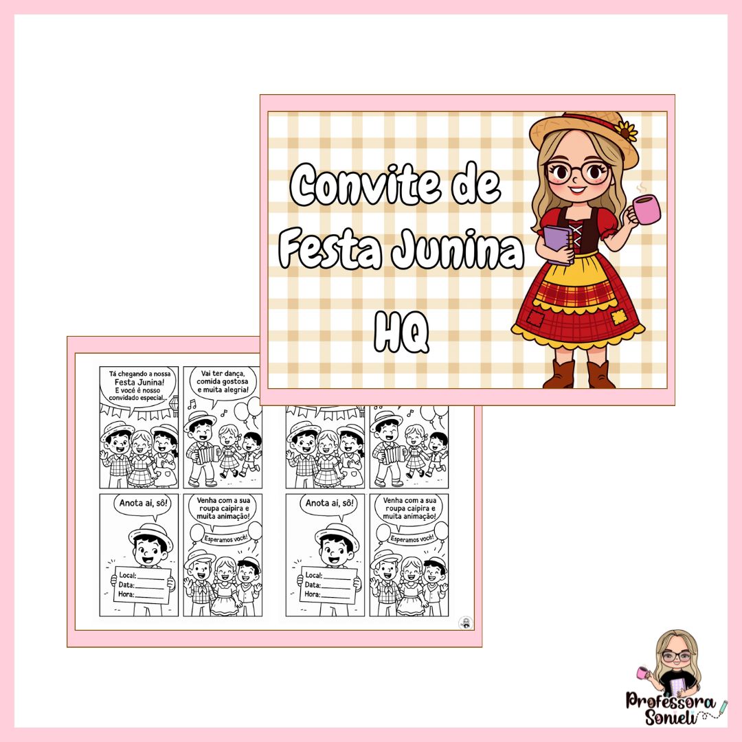 CONVITE FESTA JUNINA HQ