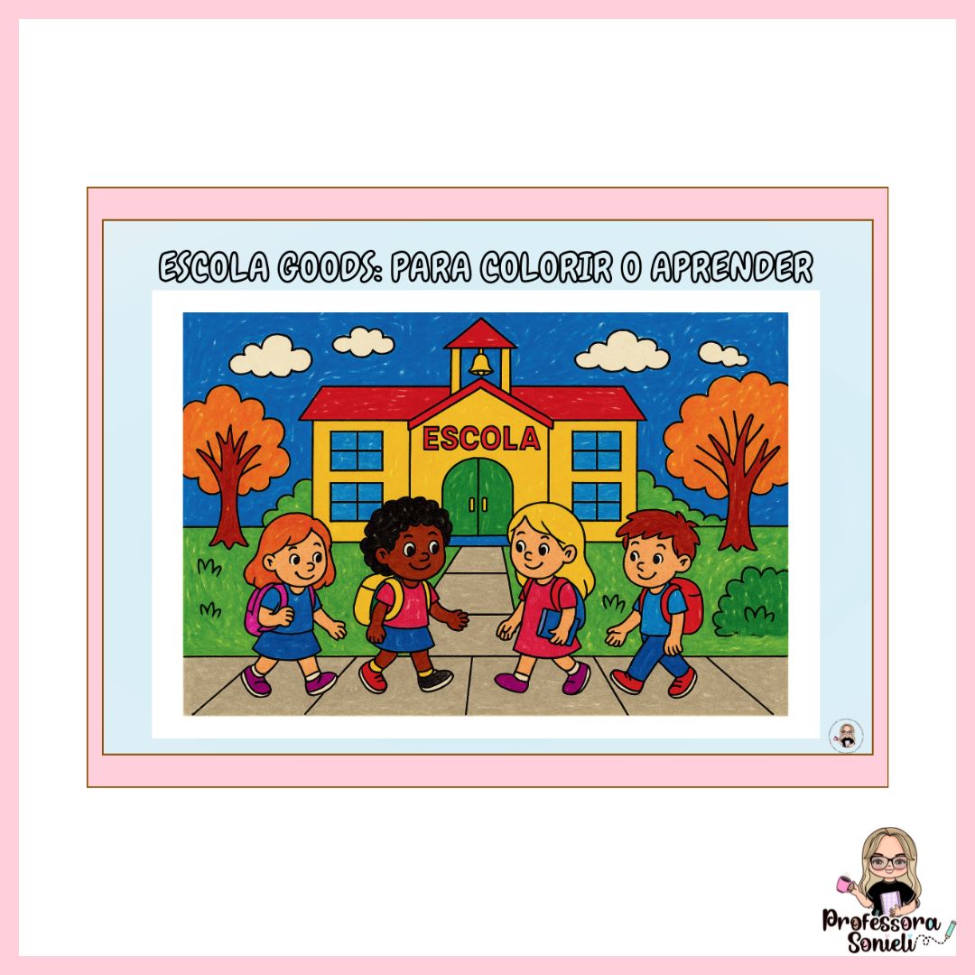 ESCOLA GOODS: PARA COLORIR O APRENDER