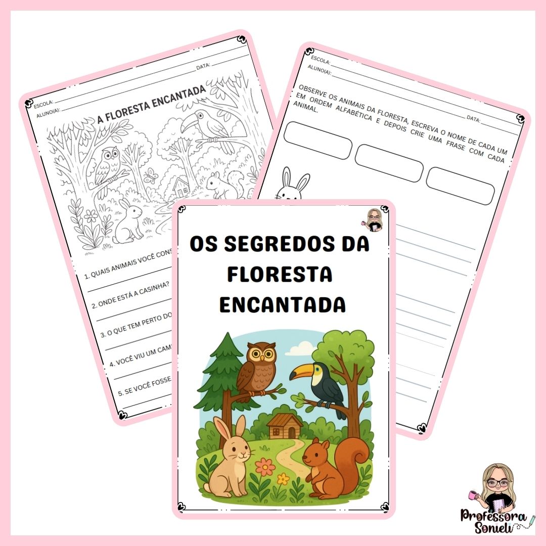 OS SEGREDOS DA FLORESTA ENCANTADA