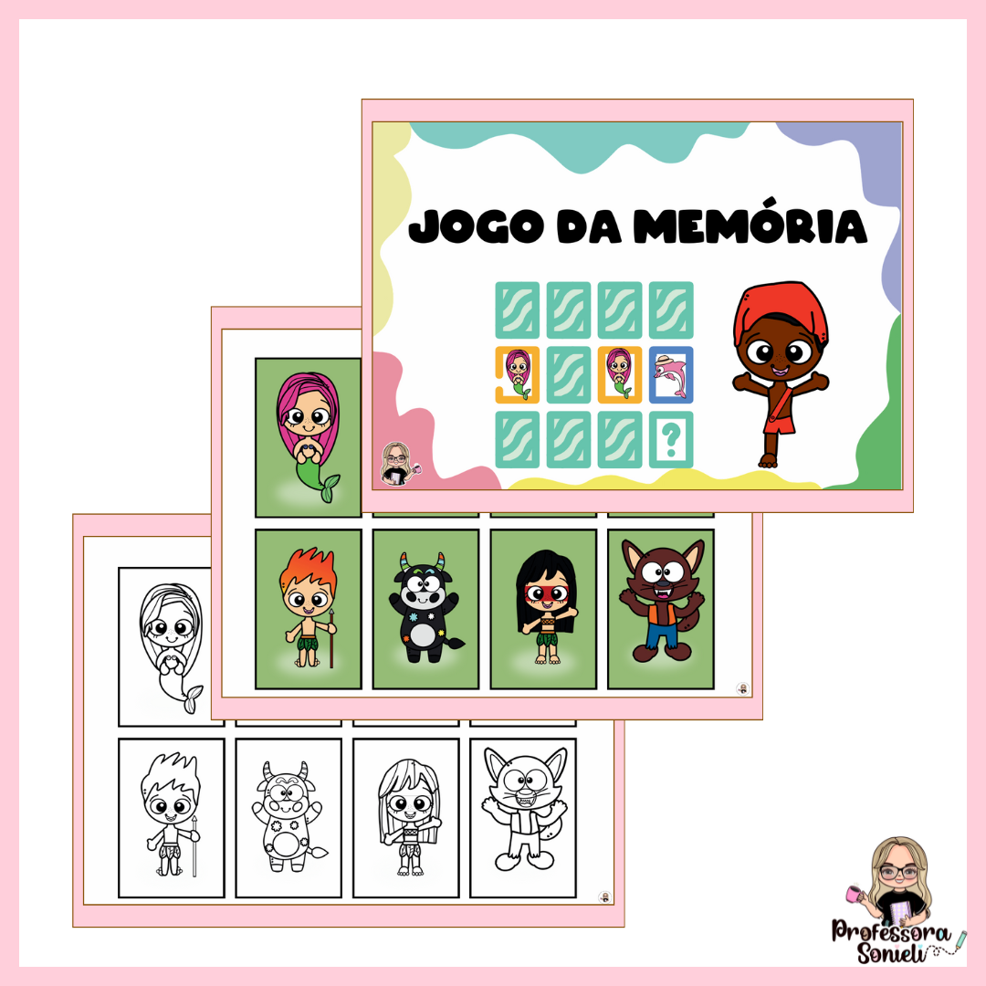 JOGO DA MEMÓRIA DO FOLCLORE