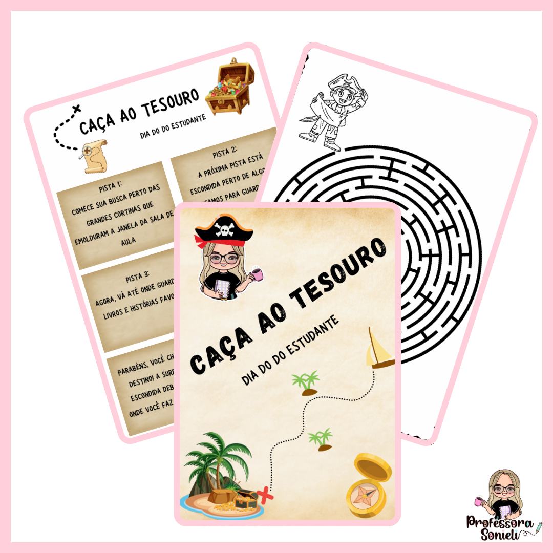 CAÇA AO TESOURO - DIA DO ESTUDANTE