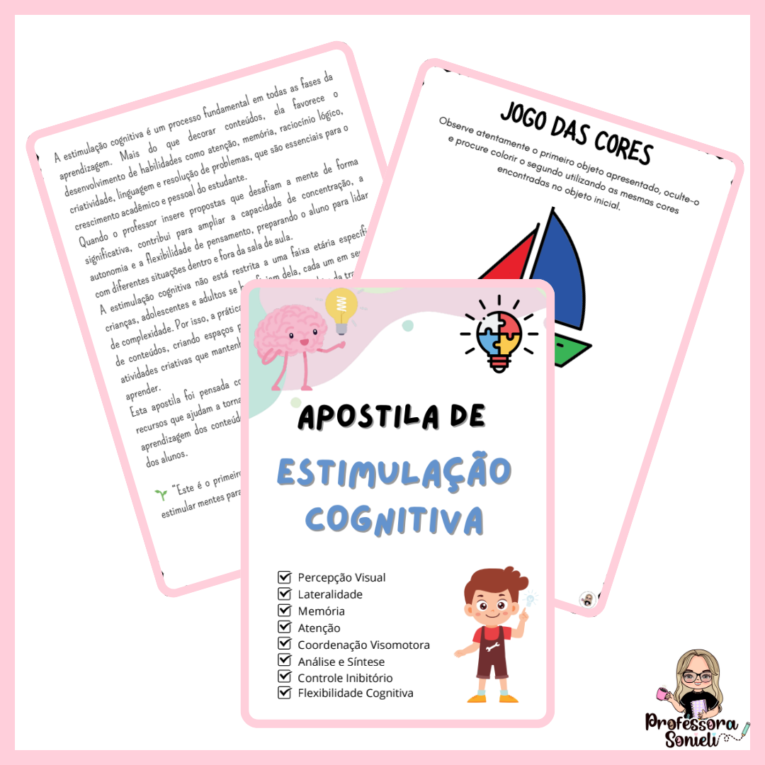 APOSTILA DE ESTIMULAÇÃO COGNITIVA - VOLUME I