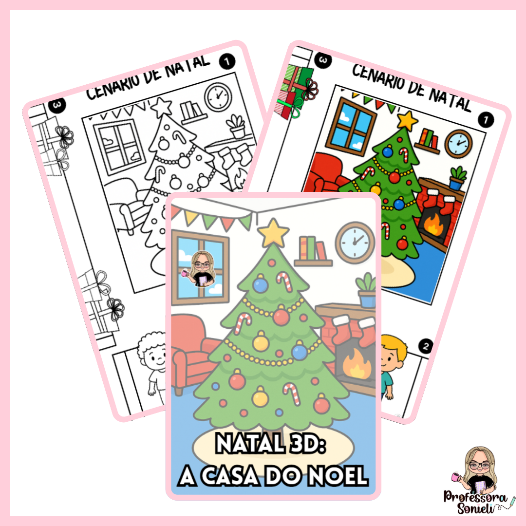 NATAL 3D: A CASA DO NOEL