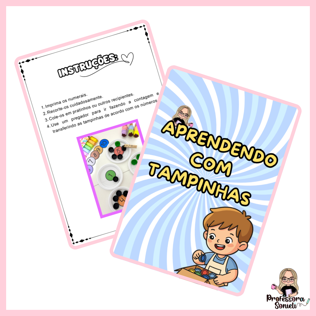 APRENDENDO COM TAMPINHAS