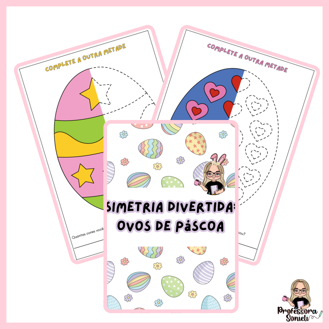 SIMETRIA DIVERTIDA DE PÁSCOA
