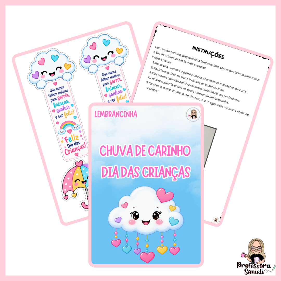 CHUVA DE CARINHO - DIA DAS CRIANÇAS