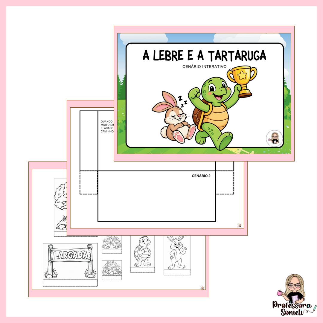 A LEBRE E A TARTARUGA
